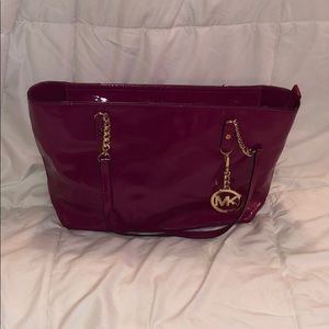 Magenta Michael Kors bag